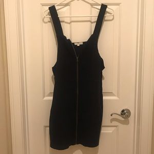 Corduroy Zip Front Jumper